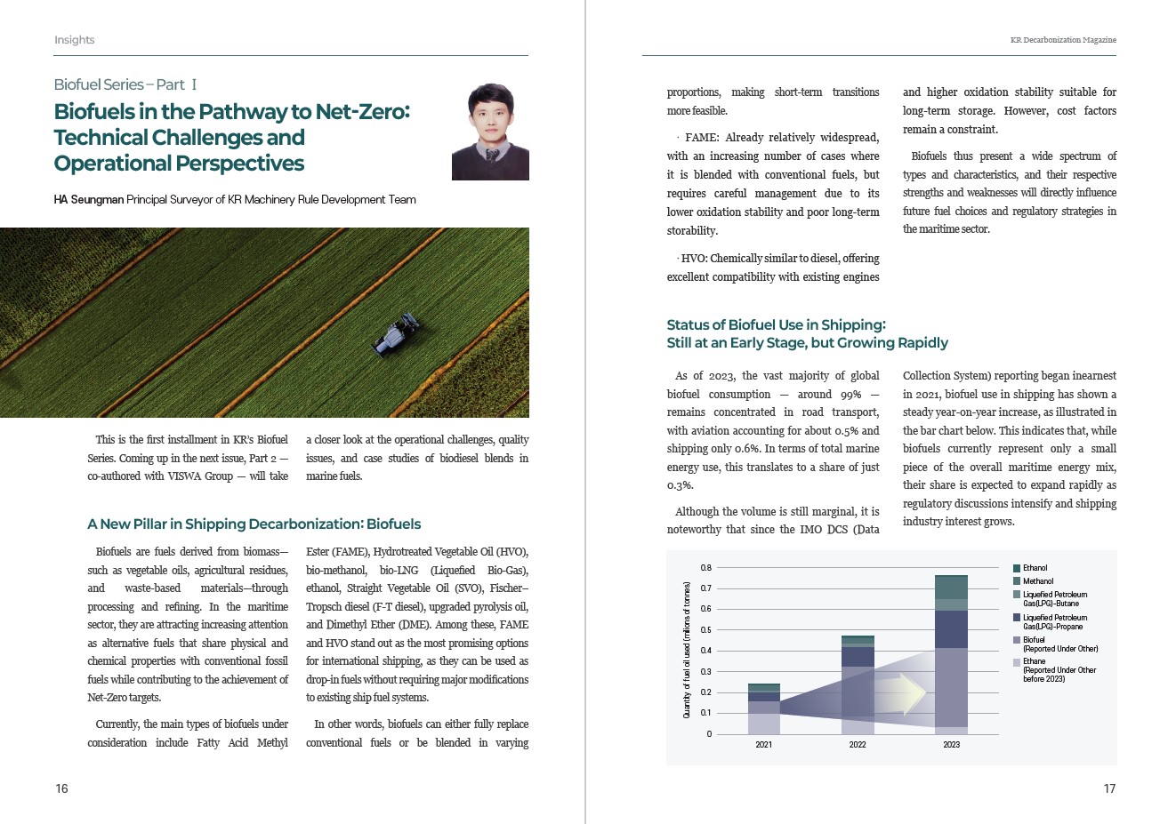Biofuel Series_Part Ⅰ Biofuels in the Pathway to Net-Zero: Technical Challenges and Operational Perspectives